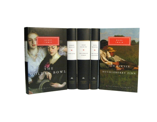 American 19th Century Literature: Complete Stories; The Golden Bowl; Moby-Dick; Tom Sawyer and Huckleberry Finn; The Age of Innocence (Everyman's Library Classics Series)