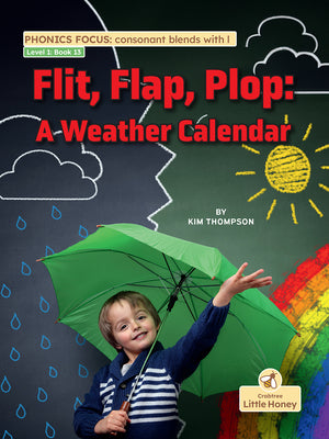 Flit, Flap, Plop: A Weather Calendar (My Nonfiction Decodable Readers)