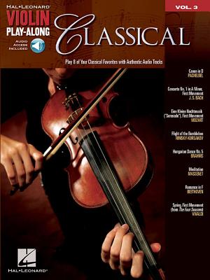 Classical - Violin Play-Along Volume 3 (Book/Online Audio) (Hal Leonard Violin Play Along)