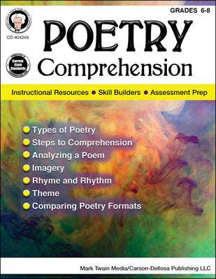 Mark Twain - Poetry Comprehension, Grades 6 - 8