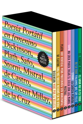 Estuche. Poesa Porttil en femenino / Portable Poetry in Feminine (Box Set) (Spanish Edition)